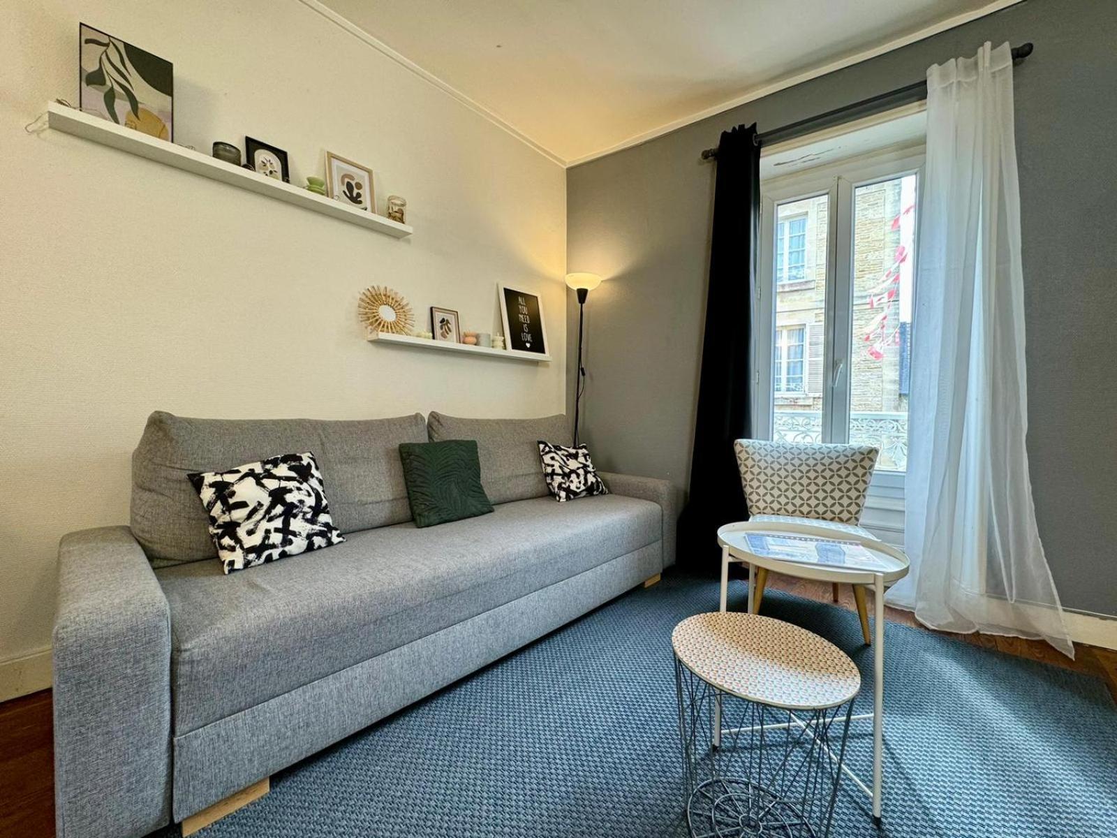 Appartement de charme 400m de la mer Bernières-sur-Mer Extérieur photo