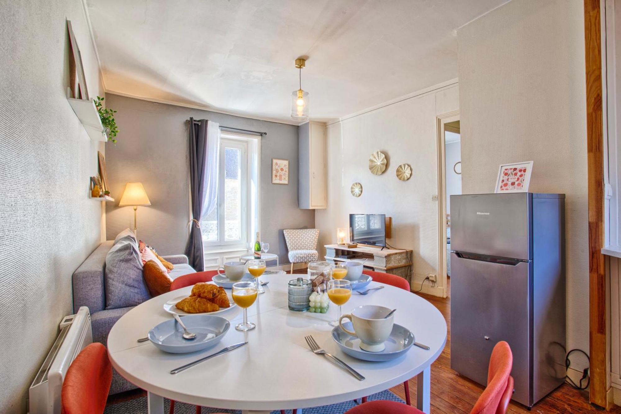 Appartement de charme 400m de la mer Bernières-sur-Mer Extérieur photo